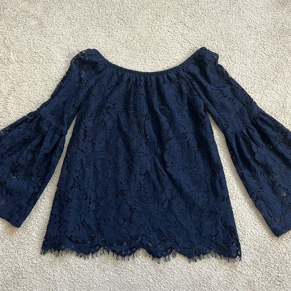 EUC Chaser lace off the shoulder top